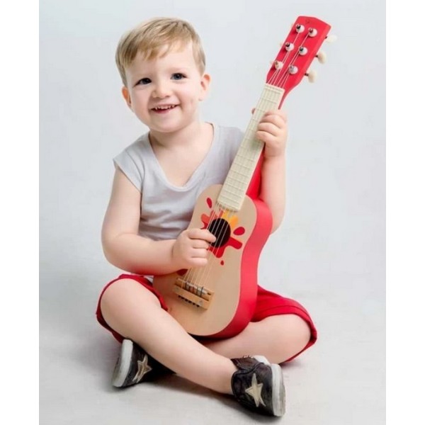 Продукт Classic world Звезда - Детска дървена китара - 0 - BG Hlapeta