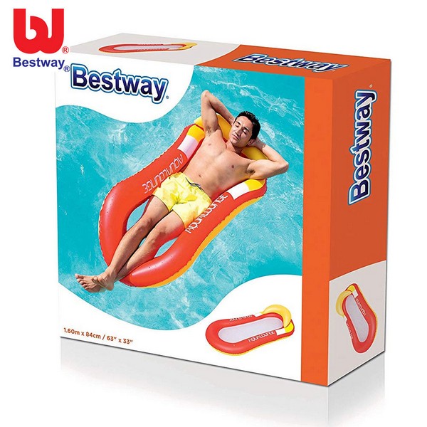 Продукт Bestway - Надуваем дюшек с мрежесто дъно Aqua Lounger  - 0 - BG Hlapeta