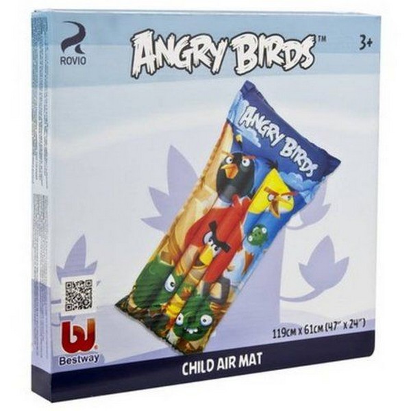 Продукт Bestway Angry Birds - Надуваем дюшек 119x61см.  - 0 - BG Hlapeta