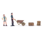 Продукт Woodyland SIKU Романо - Дървена ферма с животни и трактор - 2 - BG Hlapeta