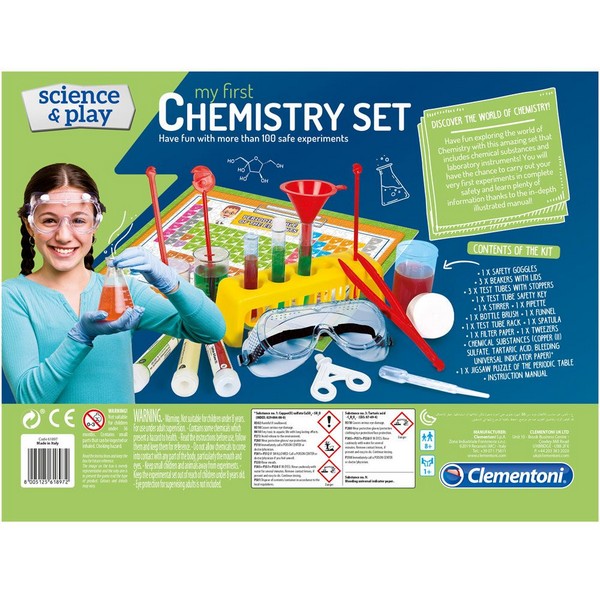 Продукт CLEMENTONI Science Play - Моята Първа Химическа Лаборатория  - 0 - BG Hlapeta