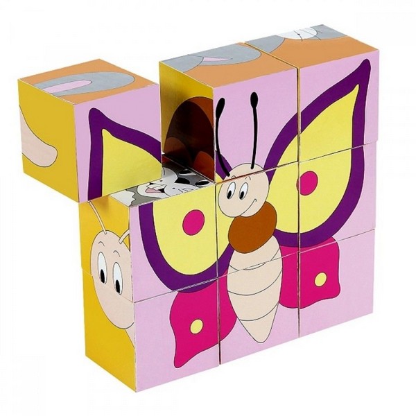 Продукт Woodyland Животни - Забавни кубчета - 0 - BG Hlapeta
