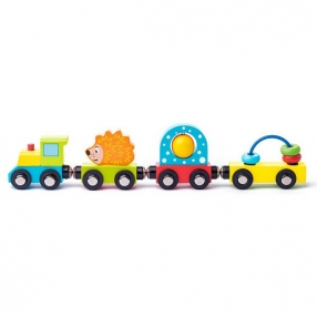 Woodyland - Дървено влакче с вагончета с различни активности