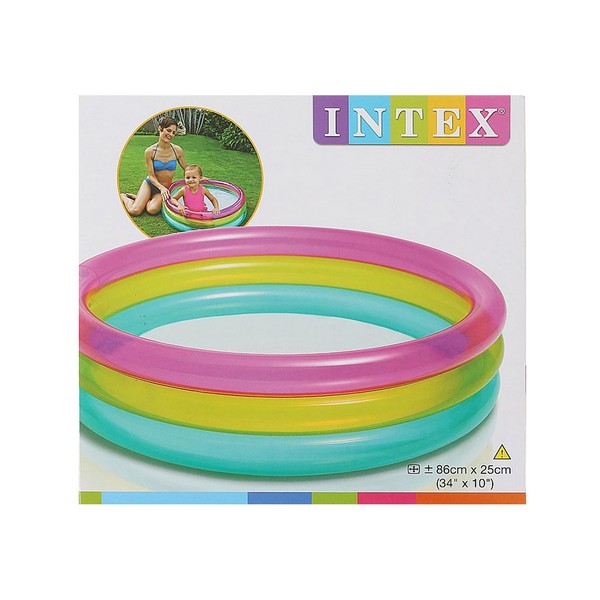 Продукт INTEX Rainbow - Бебешки надуваем басейн Дъга - 0 - BG Hlapeta