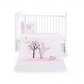 Продукт Kikkaboo Pink Bunny - Бебешки спален комплект 5 части - 4 - BG Hlapeta