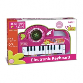 Bontempi I Girl - Електронен синтезатор 22 клавиша и светеща топка 