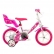 Dino Bikes Little Heart - Детско колело 12 инча бяло