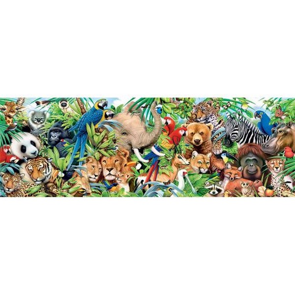Продукт CLEMENTONI Panorama Wildlife 1000ч. - Пъзел - 0 - BG Hlapeta