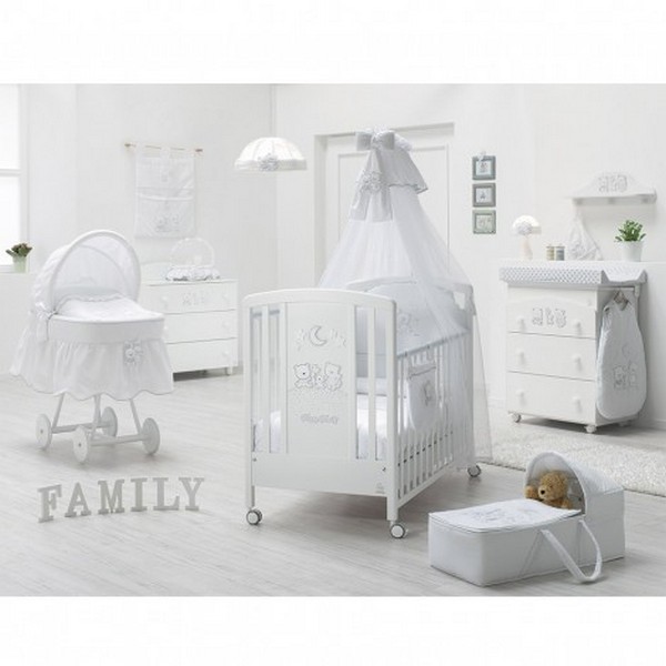 Продукт Italbaby HAPPY FAMILY - Бебешка дървена кошара - 0 - BG Hlapeta