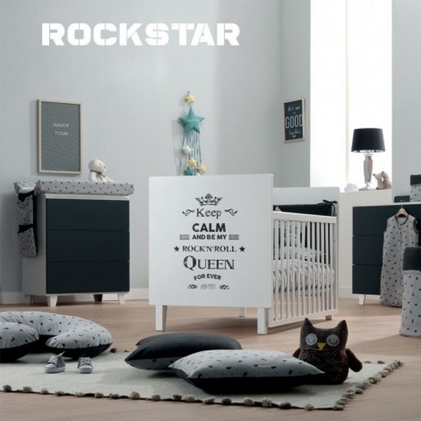 Продукт Italbaby ROCKSTAR Queen - Бебешка кошара - 0 - BG Hlapeta