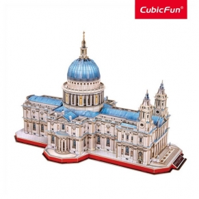 Cubic Fun - Пъзел 3D St.Paul's Cathedral 643ч. Разгъващ се 