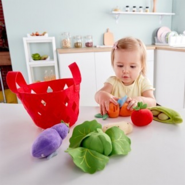 Продукт Hape - Кошница със зеленчуци за малки деца - 0 - BG Hlapeta