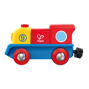 Hape - Цветно локомотивче с батерия