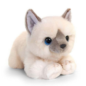 Keel Toys - Бирман - Плюшенo кремавo котe