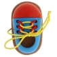 Продукт Woodyland - Дървена обувка с връзки за връзване - 1 - BG Hlapeta