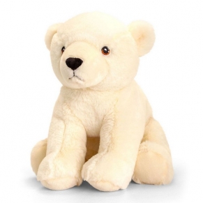 Keel Toys - Полярна мечка - Плюшена играчка, 25см.