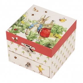 Trousselier - Зайчето Питър в градината - Музикална кутия