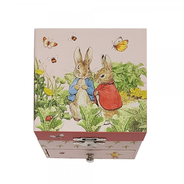 Продукт Trousselier - Зайчето Питър в градината - Музикална кутия - 0 - BG Hlapeta