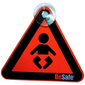 BeSafe - Указателен знак за бебе в колата