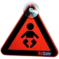 Продукт BeSafe - Указателен знак за бебе в колата - 1 - BG Hlapeta