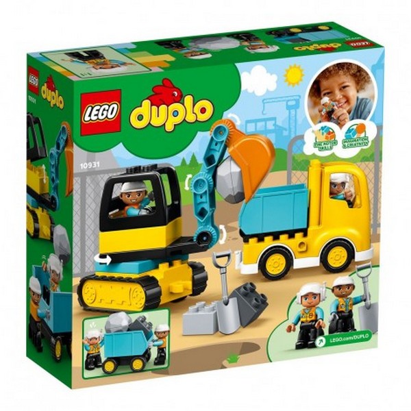 Продукт LEGO DUPLO Камион и екскаватор с вериги - Конструктор - 0 - BG Hlapeta