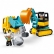 LEGO DUPLO Камион и екскаватор с вериги - Конструктор 5