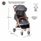 Продукт Zizito FEEBY - Детска количка с швейцарска конструкция и дизайн - 2 - BG Hlapeta