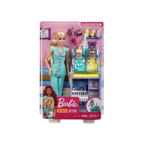Barbie - Игрален комплект Педиатър