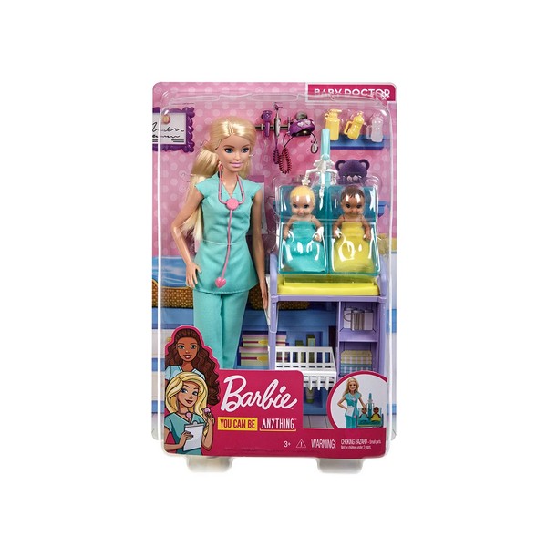 Продукт Barbie - Игрален комплект Педиатър - 0 - BG Hlapeta