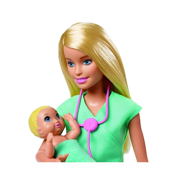 Продукт Barbie - Игрален комплект Педиатър - 0 - BG Hlapeta