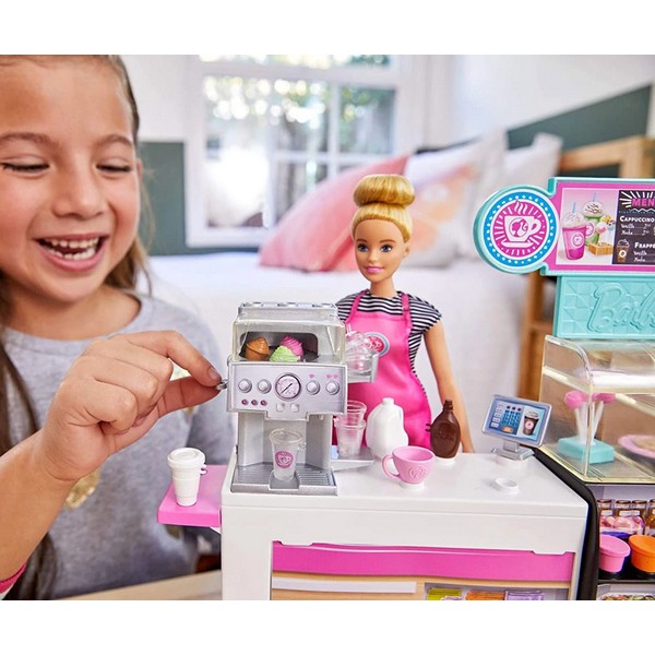 Продукт Barbie - Игрален комплект за приготвяне на кафе - 0 - BG Hlapeta