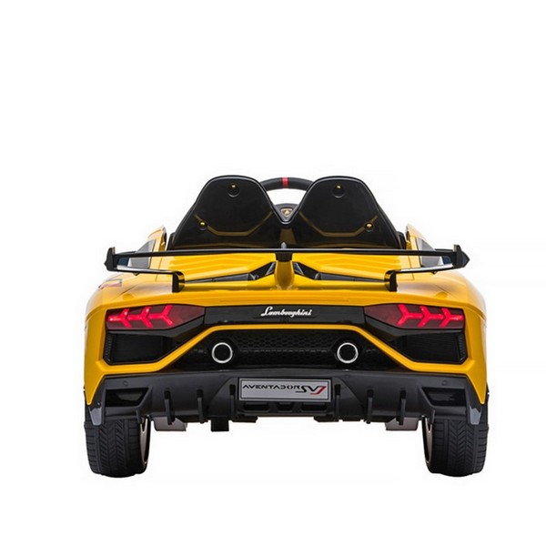 Продукт Акумулаторна кола Lamborghini Aventador SVJ, 12V с меки гуми отварящи се врати - 0 - BG Hlapeta