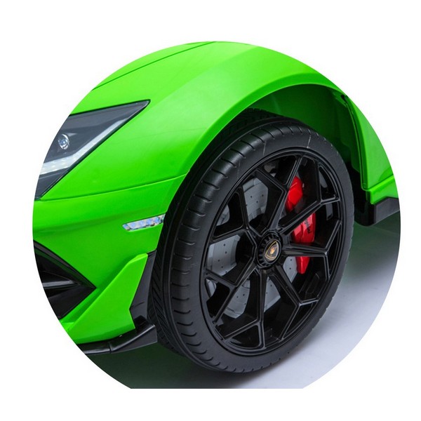 Продукт Акумулаторна кола Lamborghini Aventador SVJ, 12V с меки гуми отварящи се врати - 0 - BG Hlapeta