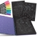 Nebulous Stars - Черна книжка за оцветяване с неонови флумастери, Коралия