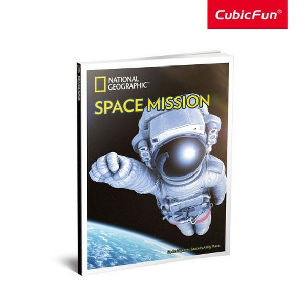 Продукт Cubic Fun National Geographic - Космическа мисия Space Mission 80ч. - 3D Пъзел - 0 - BG Hlapeta