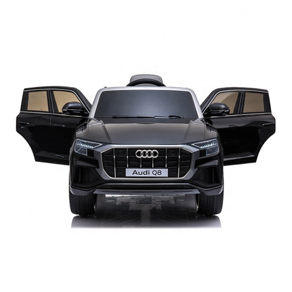Продукт Акумулаторен джип Audi Q8, 12V с меки гуми и кожена седалка  - 0 - BG Hlapeta