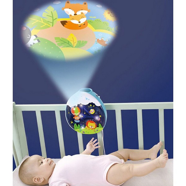 Продукт HOLA - Бебешка музикална въртележка - проектор и нощна лампа, с музика и светлина - 0 - BG Hlapeta