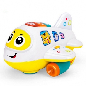 HOLA - Бебешки обучаващ музикален самолет