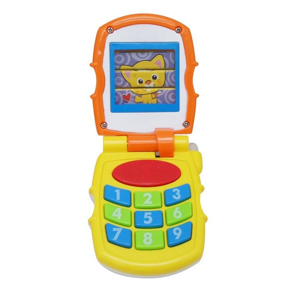 Продукт HOLA -  Бебешки мобилен телефон, с музика и светлина, асортимент - 0 - BG Hlapeta