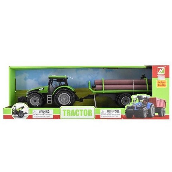 Продукт FARM TRACTOR - Трактор с ремарке, звук и светлина  - 0 - BG Hlapeta