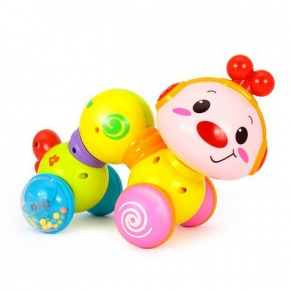 HOLA Щастливото червейче - Бебешка музикална играчка
