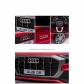 Продукт Акумулаторен джип  Audi Q8 12V с меки гуми с кожена седалка, металик боя  - 24 - BG Hlapeta