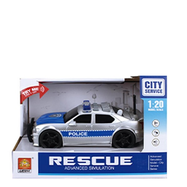 Продукт City Service Rescue - Кола полиция 1:20 - 0 - BG Hlapeta