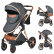 Moni Alma - Комбинирана детска количка, 2в1 1