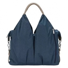Lassig Green Label Blue Melange - Чанта за бебешка количка