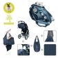 Продукт Lassig Green Label Blue Melange - Чанта за бебешка количка - 3 - BG Hlapeta
