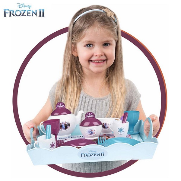 Продукт Smoby Disney Frozen Замръзналото кралство - Сервиз за хранене - 0 - BG Hlapeta