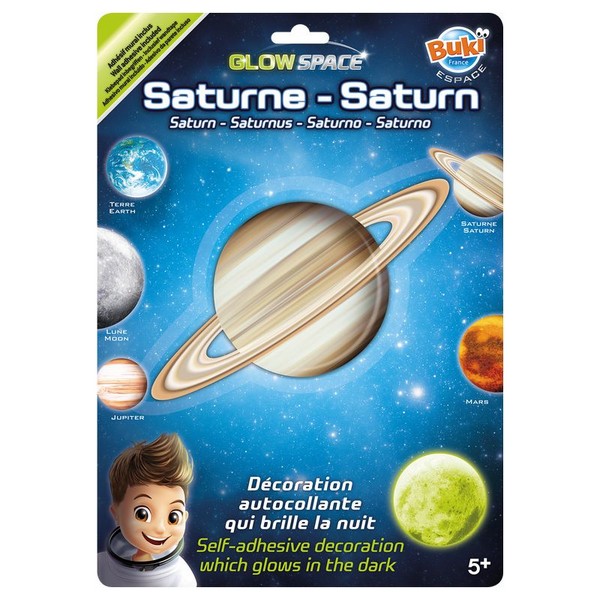 Продукт Buki France - Фосфоресцираща планета – Сатурн  - 0 - BG Hlapeta