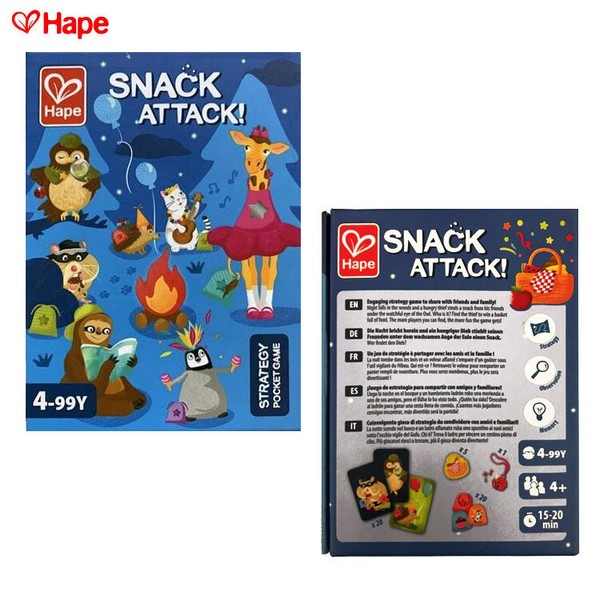 Продукт Hape - Snack Attack - Игра с карти  - 0 - BG Hlapeta