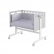 MICUNA YOU&ME MO-1838 - Трансформираща се мебел Бебешко легло-Пейка-Бюро-grey
